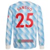Oficiální Fotbalový Dres s Dlouhý Rukáv Manchester United Jadon Sancho 25 Hostující 2021-22 pro Muži